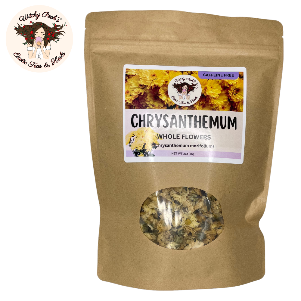 Witchy Pooh's Chrysanthemum Tea - Whole Flowers, Caffeine Free-5