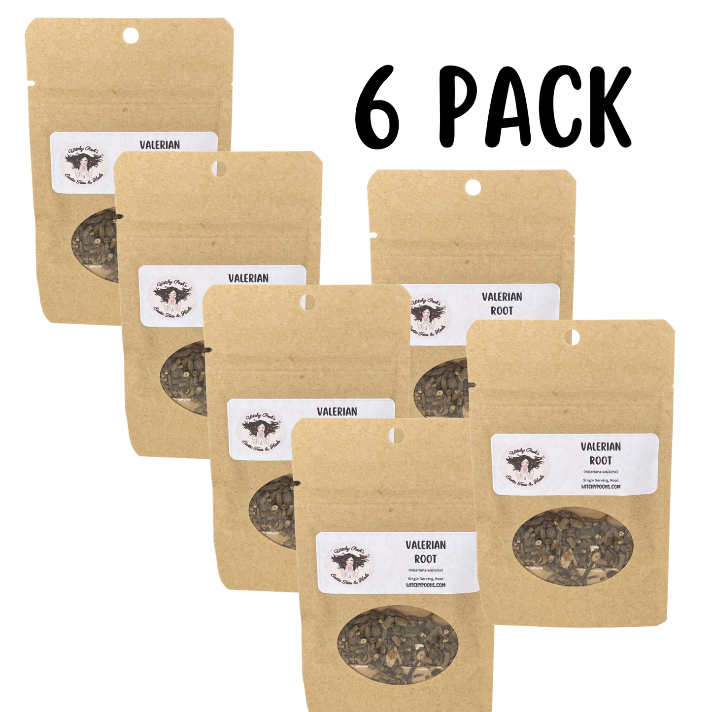Witchy Pooh's Valerian Root Tea - Loose Leaf, Caffeine Free-4