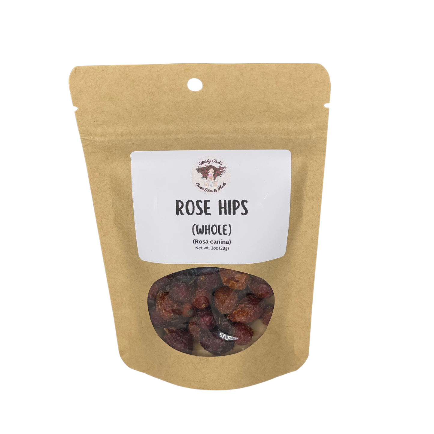 Witchy Pooh's Rose Hips Fruit Tea - Whole, Caffeine Free-2