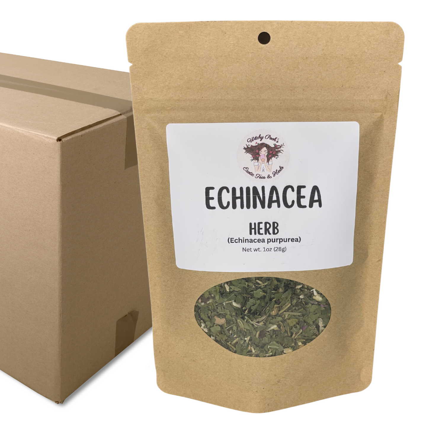Witchy Pooh's Echinacea Tea - Purpurea, Loose Leaf Herbal Tea, Caffeine Free-8