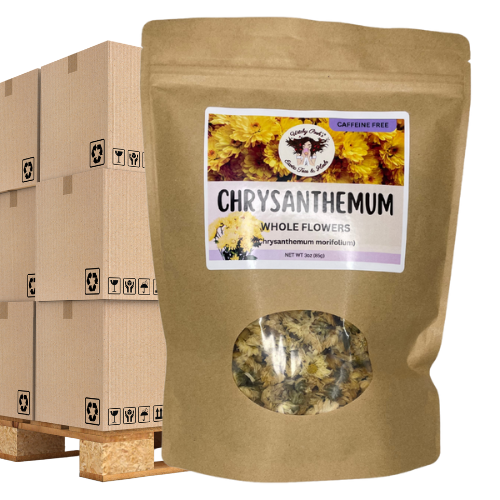 Witchy Pooh's Chrysanthemum Tea - Whole Flowers, Caffeine Free-7