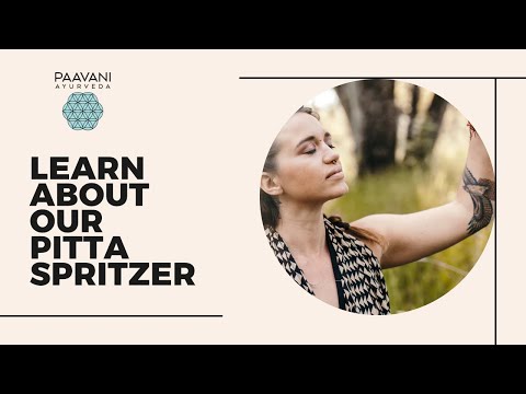 Pitta Spritzer | Ayurvedic Aromatherapy Mist for Cooling & Calm