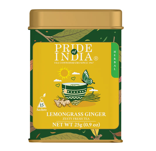 Lemongrass Ginger - Zesty Fresh Tea Bags